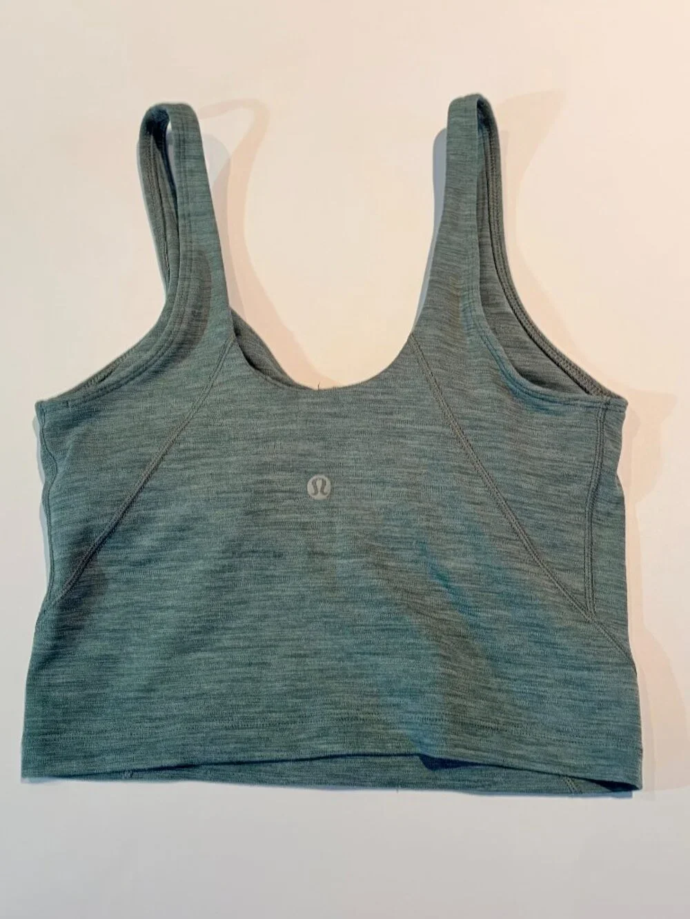 Lululemon Align Tank Heathered Tidewater Teal size 4